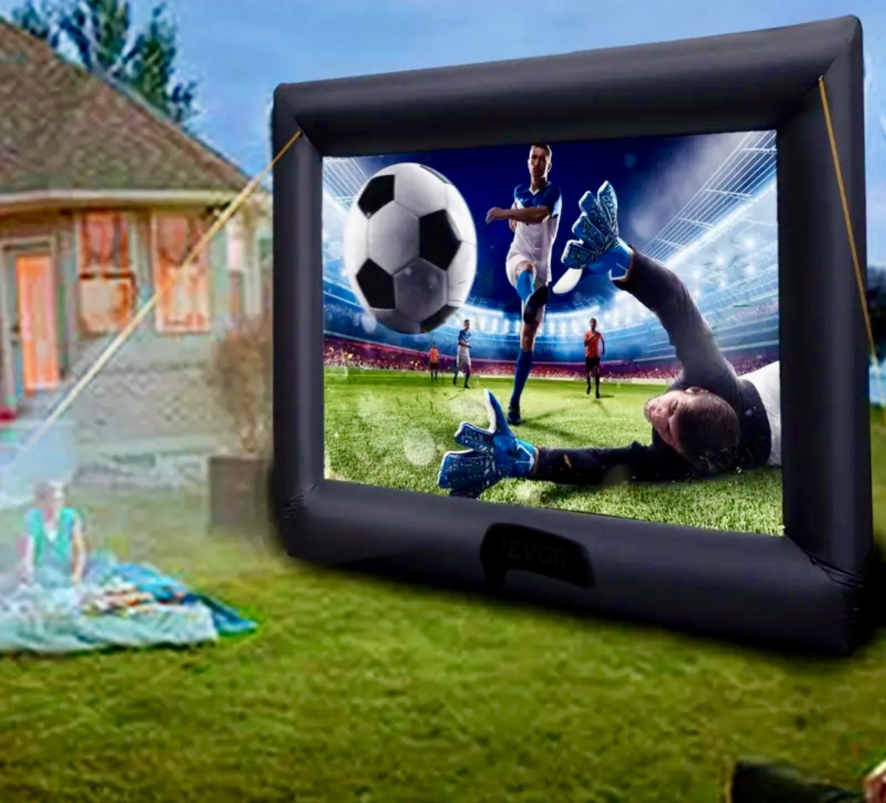 Rental fee is $600 pricing includes projector & stand.